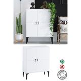 Decormet Moon DEC0003 115x35x90 cm Beyaz Konsol