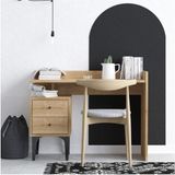 Decormet Puuk Çalışma Masası - 100x92 - Safir Meşe