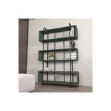 Decorotika BRUTİ KİTAPLIK GREEN SİYAH