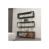 Decorotika BRUTTİ KİTAPLIK GREEN GOLD