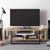 Decorotika Decorotika Asal Tv Ünitesi 120 Cm Beyaz Ud Siyah