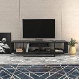 Decorotika Decorotika Asal Tv Ünitesi 150 Cm Bendir Siyah Siyah