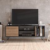 Decorotika Decorotika Mistico (140) Tv Ünitesi Ceviz Siyah Siyah
