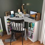 Decorotika Floating Beyaz Çalışma Masası