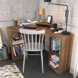 Decorotika Floating Ceviz Çalışma Masası