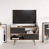 Decorotika Kerby Antrasit Ceviz Tv Ünitesi