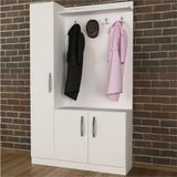 Decorotika Naturel Beyaz Portmanto