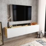 Decorotika Poling Beyaz Safirmeşe Tv Ünitesi