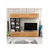 Decorotika Sasa Siyah Teak TV Ünitesi