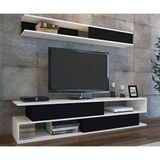 Decorotika Sims Beyaz-Siyah Tv Ünitesi