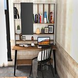 Decorotika Wood Beyaz Ceviz Çalışma Masası