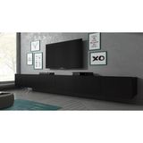 Decoroys Black Way Siyah Tv Ünitesi