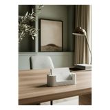 Decorstation NoirLine Kartlık – Bej | Modern Masaüstü Kartvizitlik | Lüks Minimal Tasarım