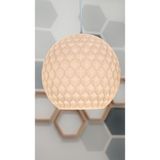 Decory Hexy Tasarım Avize Yatak Odası, Mutfak, Oturma Odası Tasarım Tekli Sarkıt Avize (Plastik) E27 - Beyaz - 1