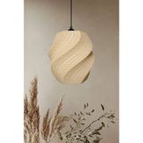 decory Nunky Hasır Renk Rattan Görünümlü Avize, Pinterest Tarzı Tekli Sarkıt Avize (Bioplastik) E27