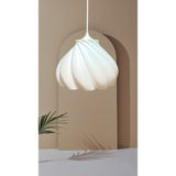 Decory Pumpkin Tekli Avize Yatak Odası, Mutfak, Oturma Odası Tekli Sarkıt Avize (Bioplastik) - Beyaz