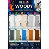 Decos Woody - Renkli Panel Kapı ve Dönüşüm Boyası | Su Bazlı Kokusuz | Mutfak Dolabı, Ahşap, Mdf Yüzeylere - 0,75 L - Krem
