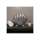 Decostonebiga SAKSI MİDYE KÜÇÜK YUVARLAK Gümüş 16 x 19