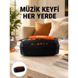 Decostyle 10W Çift Çıkış Güçlü Bluetooth Hoparlör Eller Serbest Yeni Nesil