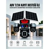 Decostyle 4g Sım Kartlı Uzaktan Izlemeli Akıllı Güvenlik Kamerası Çift Yönlü Ses