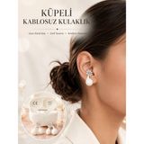 Decostyle Bluetooth Bağlantılı Küpeli Kablosuz Kulaklık Uzun Pil Ömrü