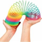 Decostyle Fidget Stres Yayı - Magic Spring Rengarenk Gökkuşağı Stres Yayı No:6 - 1 Adet
