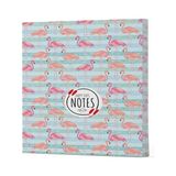 Decostyle Flamingo 1 - Yan Baskılı Çizgili Defter - 1 Adet