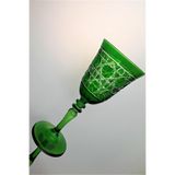 Decostyle Gloria El Dekor Renkli Kadeh Bardak 270 Cc, Yeşil