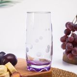Decostyle Iconic Color 6'lı Renkli Meşrubat Bardağı Seti - Gökkuşağı Cam Meşrubat Bardağı Takımı - 1 Adet - 299 ml