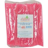 Decostyle Körüksüz Pipet Ayran Kola Meşrubat Pipeti 19 cm Kırmızı 150 Adet Paket - 1 Adet