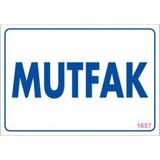 Decostyle Mutfak Uyarı Levhası 17,5X25 KOD:1657 - Tek Ebat - 1 Adet