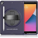 Decostyle Newface iPad 10.2 (7.nesil) Kılıf Hand Strap Tablet Kılıfı - Lacivert