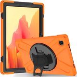 Decostyle Newface Samsung Galaxy T220 Tab A7 Lite 8.7 Kılıf Amazing Tablet Kapak - Turuncu