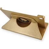 Decostyle Newface Samsung Galaxy T500 Tab A7 10.4 Kılıf 360 Tablet Deri Kılıf - Gold