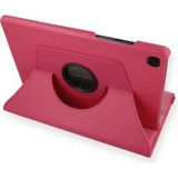 Decostyle Newface Samsung Galaxy T500 Tab A7 10.4 Kılıf 360 Tablet Deri Kılıf - Pembe