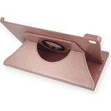 Decostyle Newface Samsung Galaxy T500 Tab A7 10.4 Kılıf 360 Tablet Deri Kılıf - Rose Gold