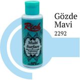 Decostyle Riculti Surface 2292 Gözde Mavi Akrilik Boya 120 cc - Tek ebat - 001-Renkli