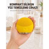 Decostyle Silikon Yüz Temizleme Fırçası Titreşim Ayarlı USB Şarjlı Cilt Bakım Cihazı