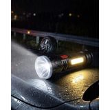 Decostyle Uzun Menzilli Işıldak Şarjlı 9 LED 4 Kademeli Aydınlatma
