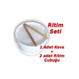 Decotone Okul Ritim Seti 1 Set Ritim Kovası Gösteri Kovası Ritim Çubuğu