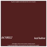 Decotone Su Bazlı Pvc Boyası - Kızıl Kahve / RAL 8012
