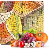 Decovetro Cam Kesme Tahtası Kare Mozaik Desenli 30x30 Cm