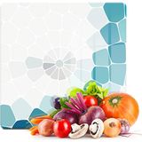 Decovetro Cam Kesme Tahtası Kare Petek Desenli 30x30 Cm