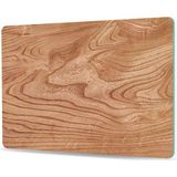 Decovetro Cam Kesme Tahtası ve Sunum Tablası Dalgalı Ahşap-Desenli - 30 x 40 cm
