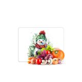 Decovetro Cam Kesme Tahtası ve Sunumluk Kardan Adam Desenli 30 x 40 cm