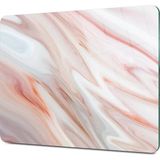 Decovetro Cam Kesme Tahtası ve Sunumluk Kırmızı Mermer Desenli 25 x 35 cm - Çok Renkli