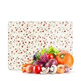 Decovetro Cam Kesme Tahtası ve Sunumluk Love Serisi Minik Kalpler Desenli 40 x 30 cm