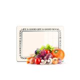 Decovetro Cam Kesme Tahtası Ve Sunumluk Ve Sunum Tabağı Good Life 30x40 Cm