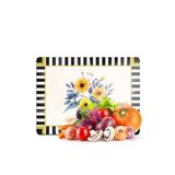 Decovetro Cam Kesme Tahtası Ve Sunumluk Ve Sunum Tabağı Mackenzie Vintage Flowers 30x40 Cm