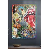 Decovetro Cam Tablo Pop Art Karma 70 x 100